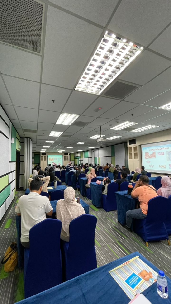 Suasana bilik kuliah Kelas Antenatal 2026